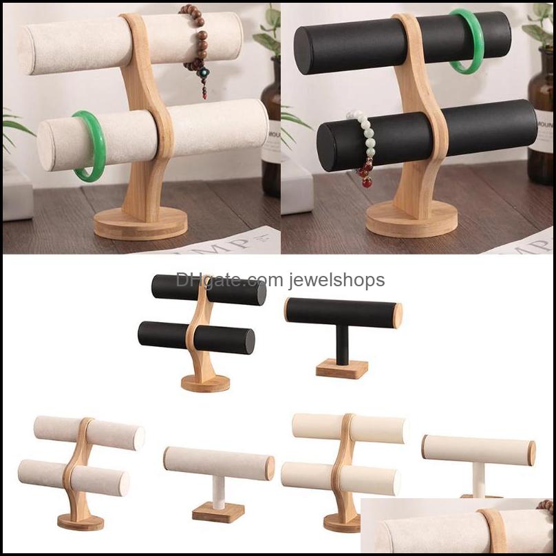 

Repair Tools Kits Bracelet Chain Watch T-Bar Rack Jewelry Veet/Leather Home Shop Organizer Hard Dis Jewelshops Dh4Iv