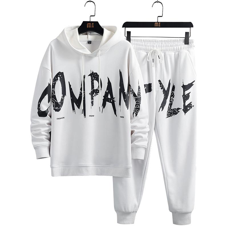 

Men' Tracksuits Piecs Sweat Suits Sweatshirts Sweatpants Sets Sports Clothing Mens Joggers Set Outfits Men Patchwork Printing TracksuitsMen, Gray