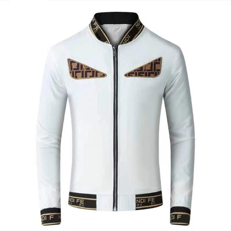 

2022 international new autumn and winter slim-fit men's jacket casual fashion clothing pilot designer noble M-XXXL wholesal88, Black