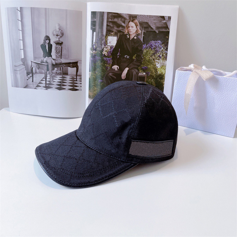 

Designer Hats Men Baseball Caps Women Peaked Cap Striped Black Embroidery High Quality Hip Hop Hat Fashion Bucket Hats, Box