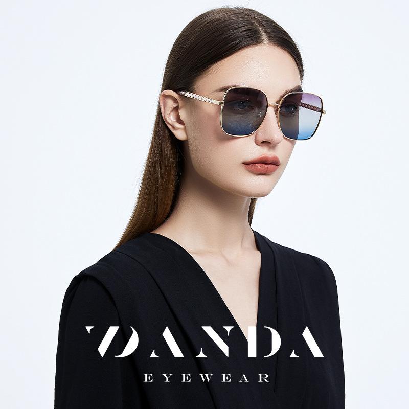 

Sunglasses Polarized Oversized Gradient Designer Sun Glasses For Women Men Fashion 2022 Goggle UV400 Vintage Shades