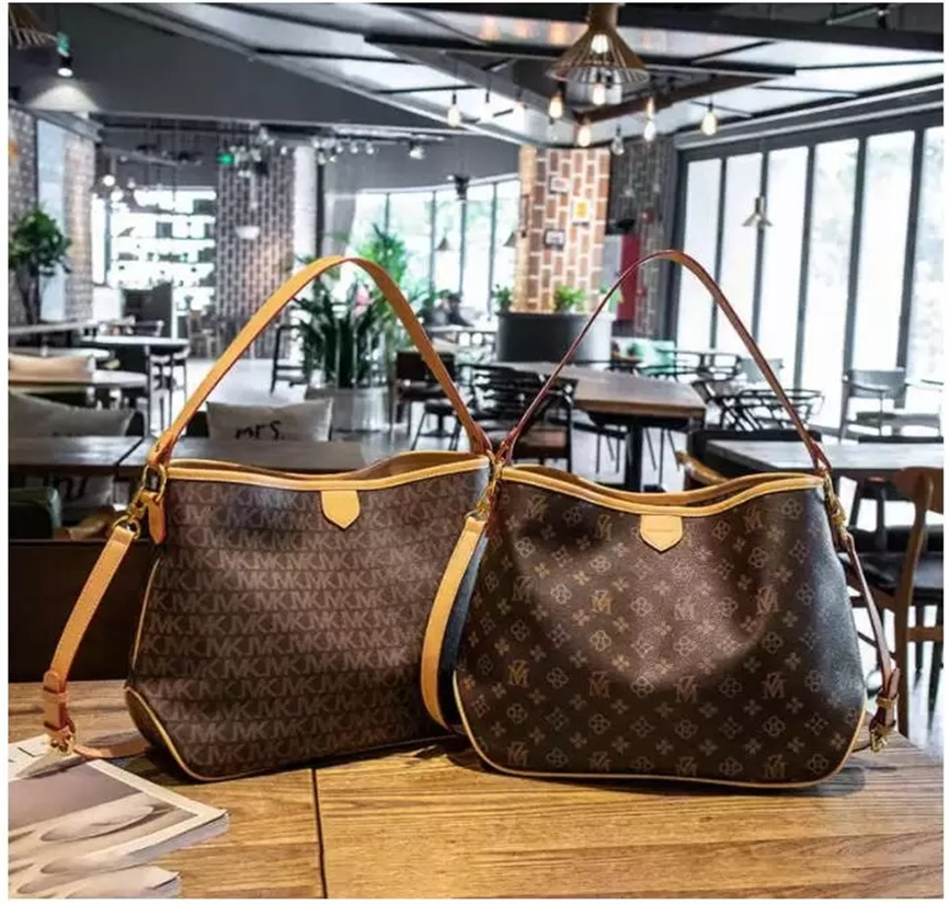 

Handbag Tot Bags Women's Fall Versatile Portable Single Shoulder Net Red Armpit High-capacity Commuter Messenger, Brown