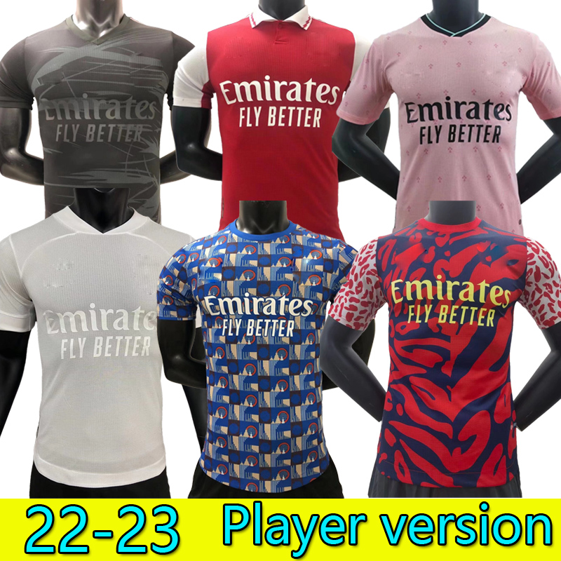 

Player version LOKONGA 22 23 Arsen soccer jersey home away Camisa Gunners PEPE SAKA THOMAS WILLIAN NICOLAS football shirts Joint Edition 2022 2023 ODEGAARD Uniforms