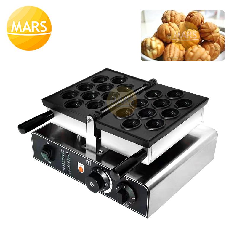 

Bread Makers Commercial Mini Electric Walnut Cake Maker Elecric Nut Shaped Waffle Machine Sandwich Iron Toaster Breakfast Pan Oven