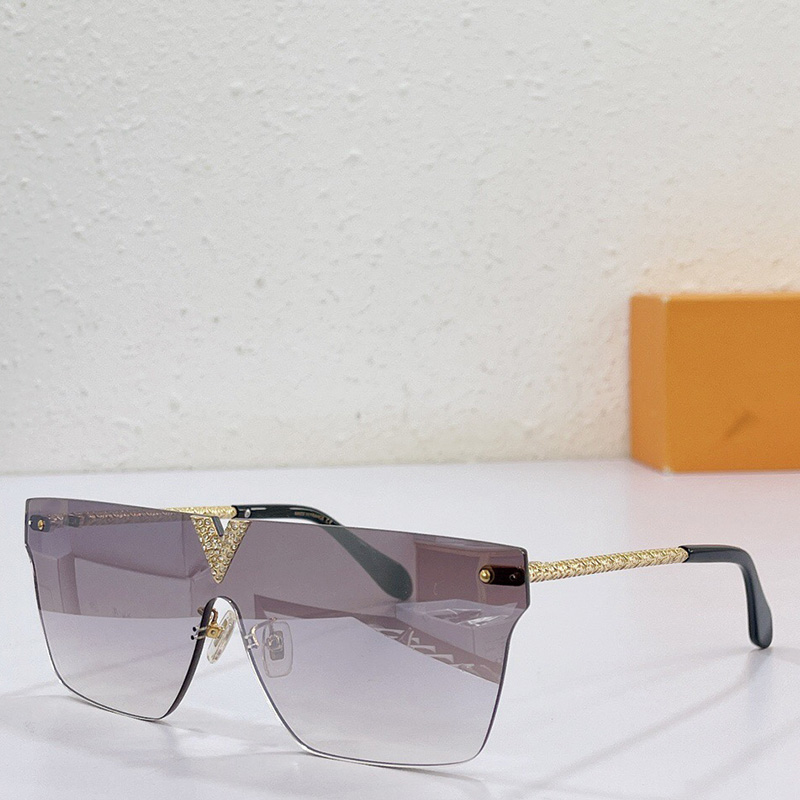 

Popular mens and womens sunglasses 1111 Unique temple design shows fashion sense Simple and fashionable outdoor seaside UV protection belt original box