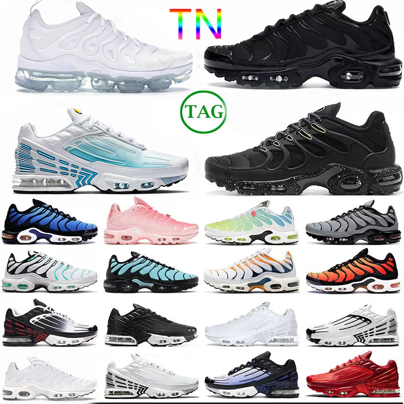 

2022 Tn plus SE running shoes men women TN 3 Terrascape Triple Black white Atlanta Hyper Sky Blue Fury Jade Laser Wolf Grey mens trainers outdoor sports sneakers, 32