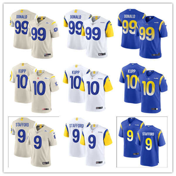 

Football Jerseys Men Women Youth Los Angeles''Rams''99 Aaron Donald 5 Jalen Ramsey 9 Matthew Stafford 10 Cooper Kupp 3 Odell Beckham Jr., Colour