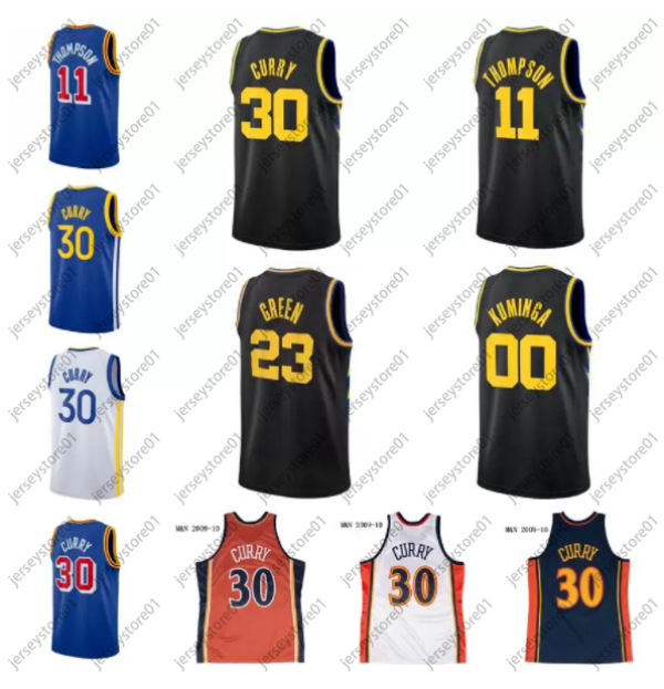 

Stitched Basketball Jersey S-6XL Stephen Curry #30 Thompson #11 Wiggins #22 Poole #3 Greem #23 Kuminga #00 GoldenStateCity 75th Anniversary jerseys 2021-22 Men Youth, With logo