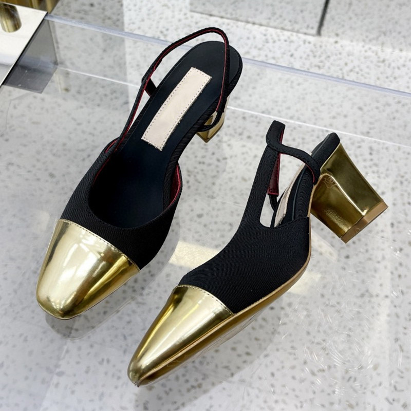 

Classic Brands design Chunky Heel Women Dress Shoes Fashion Cut-Outs Round Toes Office & Career Slingbacks Pumps, As pic 3