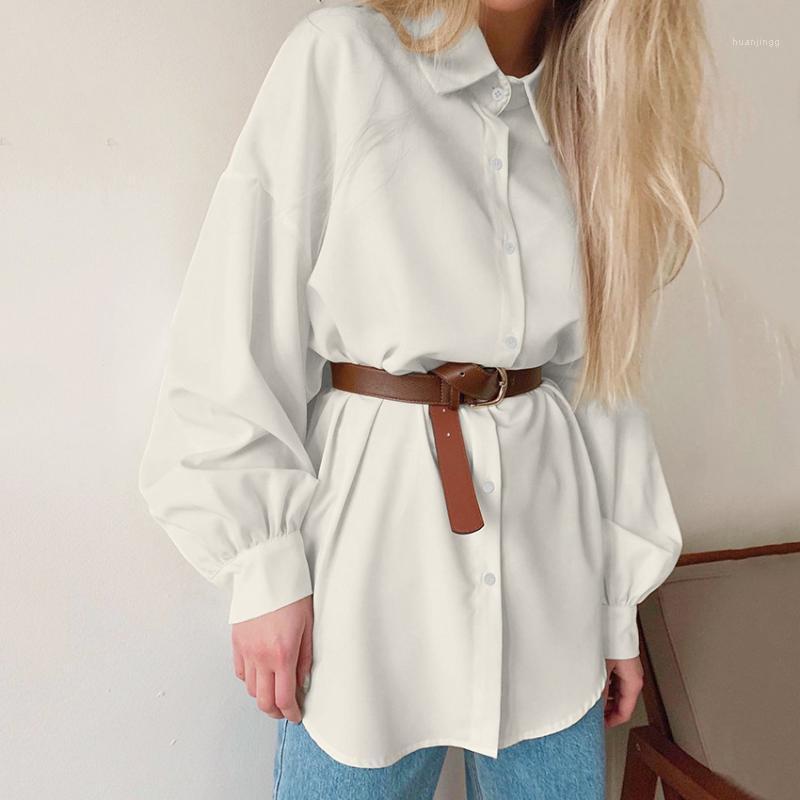 

Spring Loose White Retro Temperament Commute Shirt Women' European And American Long Sleeve Design Bottoming 2022 Blouses & Shirts