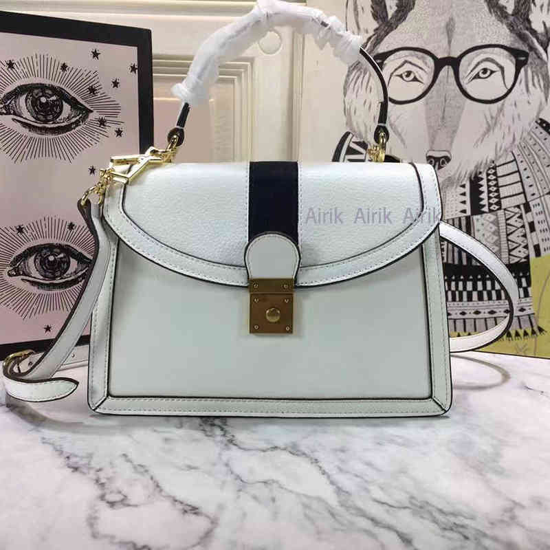 5ATop Designer Sacs à main Femmes Sac de haute qualité Sacs fourre-tout en cuir de grande capacité Lady Stripes Sac à main d'épaule de voyage ont