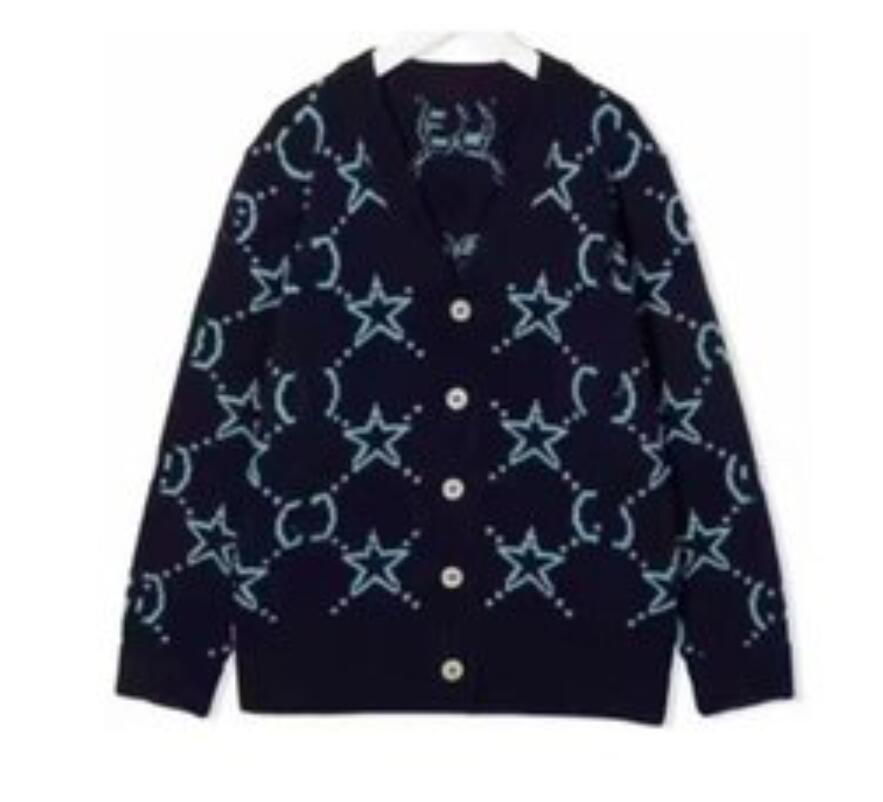 

22GG Women' Sweaters Fashion NEW GGity Contrast Color Sweater Cardigan Versatile Design V-neck Single Breasted Top, 10
