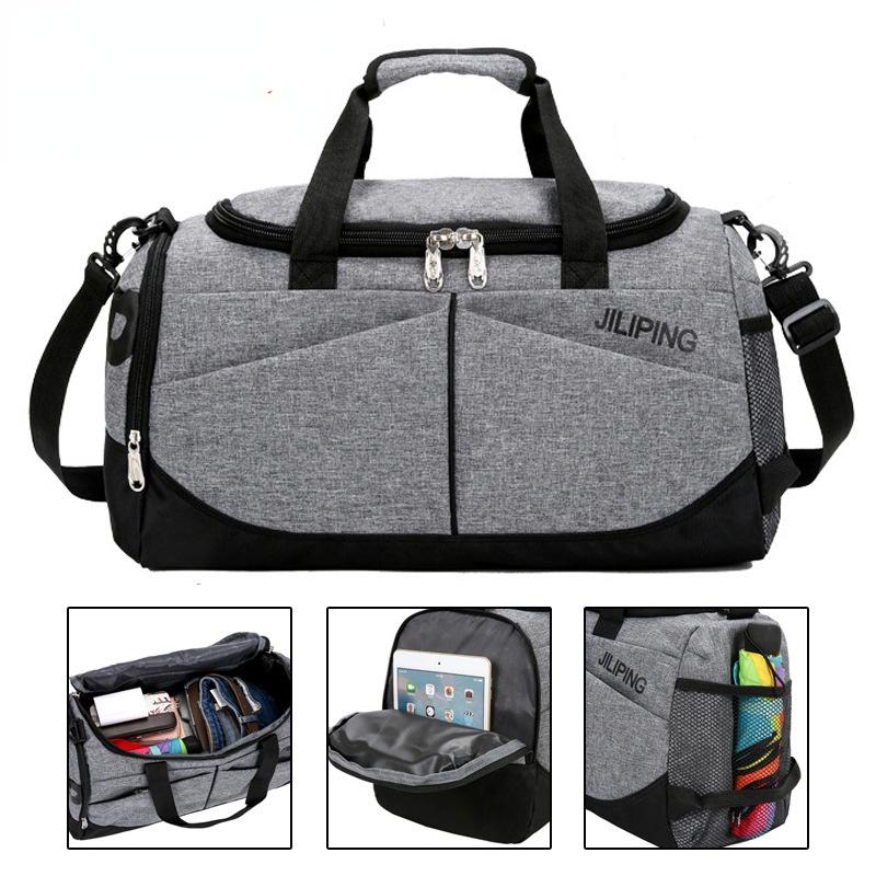 

Outdoor Bags Brand Unisex Gym Bag Travel Shoulder Handbag Tote Sports Duffel Men Crossbody Large Clothes Storage BagOutdoor, Red