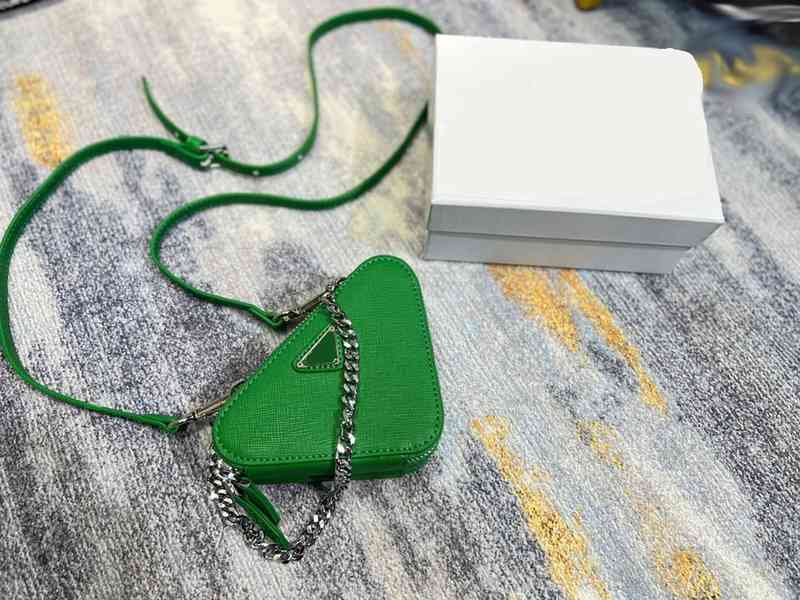 

Triangle Messenger Crossbody Bags Wallet for Women Brand Designer Shoulder Strap Fashion Single Purses 220531, Pink