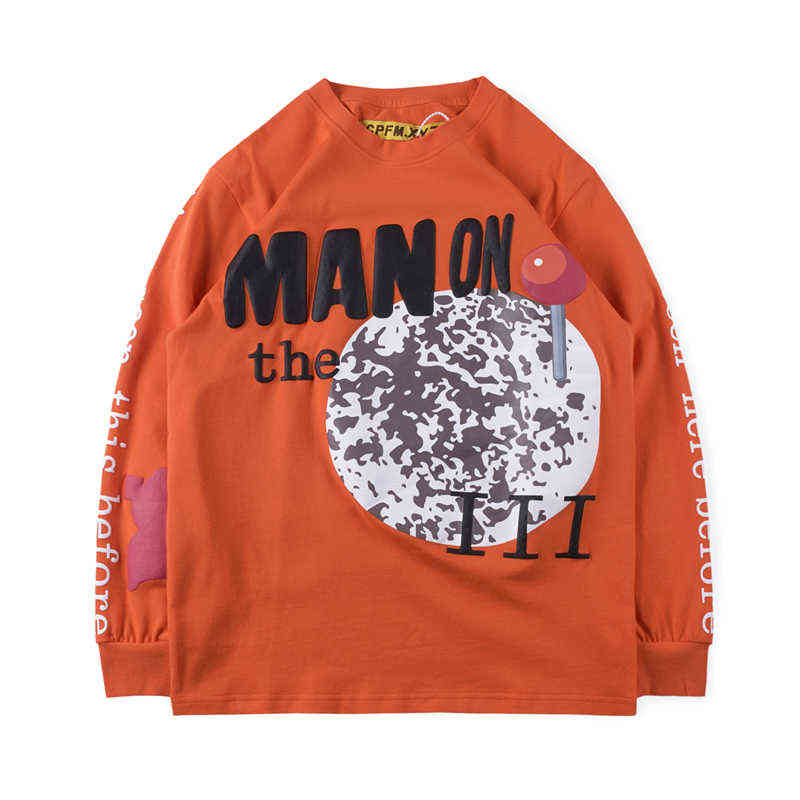 

2021 T-shirt CPFM XYZ For Motm III Return 2 Madness Tee three-dimensional printed long-sleeved T-shirt