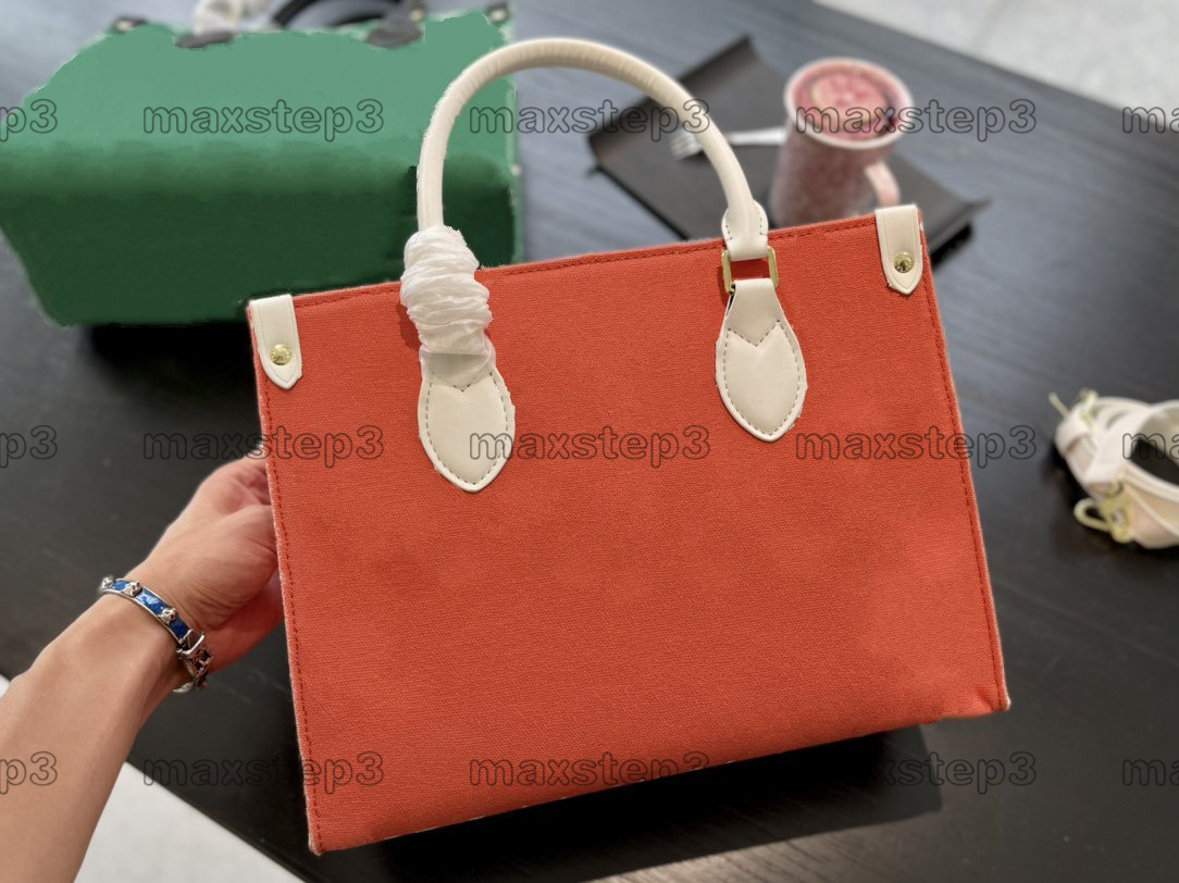 

Womens Desinger Handbag Onthego PM Green Tote M46216 On The Go Mini2022SS Luxurys Cross Body Wallet Monograms Velvet Purse, 01