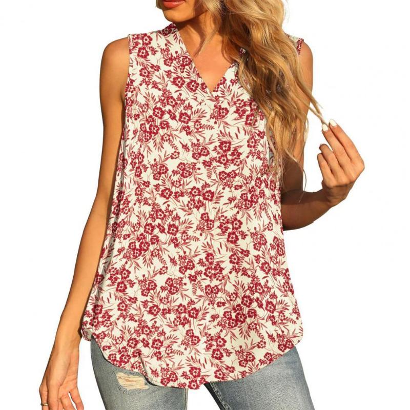 

Women's Blouses & Shirts Charming Female Top Fine Crafts Lightweight Casual Vest Women Summer, Blue