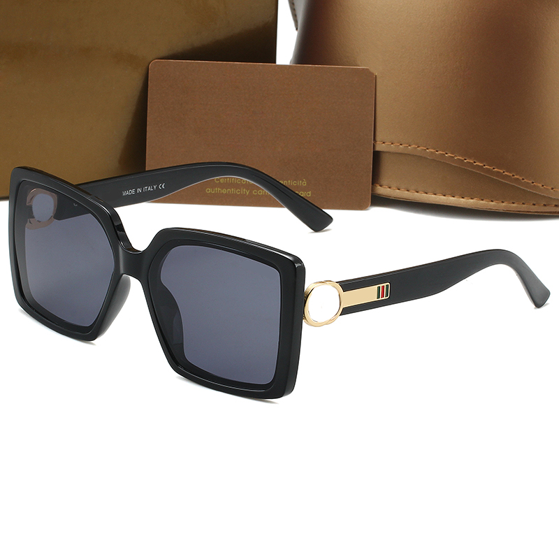 

Fashion Designer Sunglasses Goggle Beach Sun Glasses For Man Woman Classic Eyeglasses Goggle Outdoor UV400 5 Color Optional Good Quality With Box