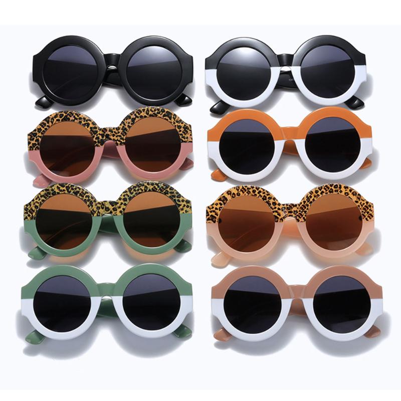 

Sunglasses Kids Round Children Oversize Retro UV400 Baby Glasses Punk Eyewear Shades Goggles Boy Girl Outdoors GogglesSunglasses