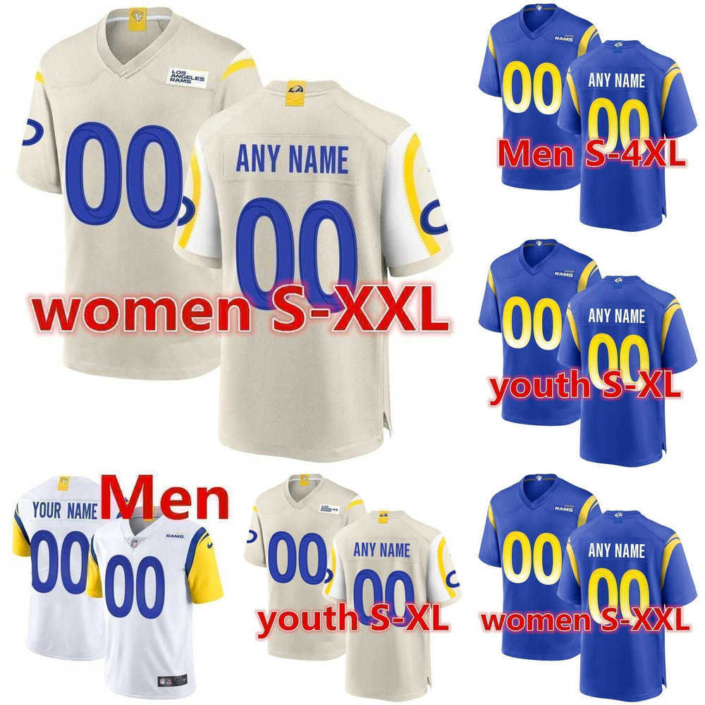 

Football Jerseys custom Los Angeles''Rams''men women youth 99 Aaron Donald 5 Jalen Ramsey 9 Matthew Stafford 10 DeSean Jackson 3 Odell Beckham Jr. 40 Von, Color