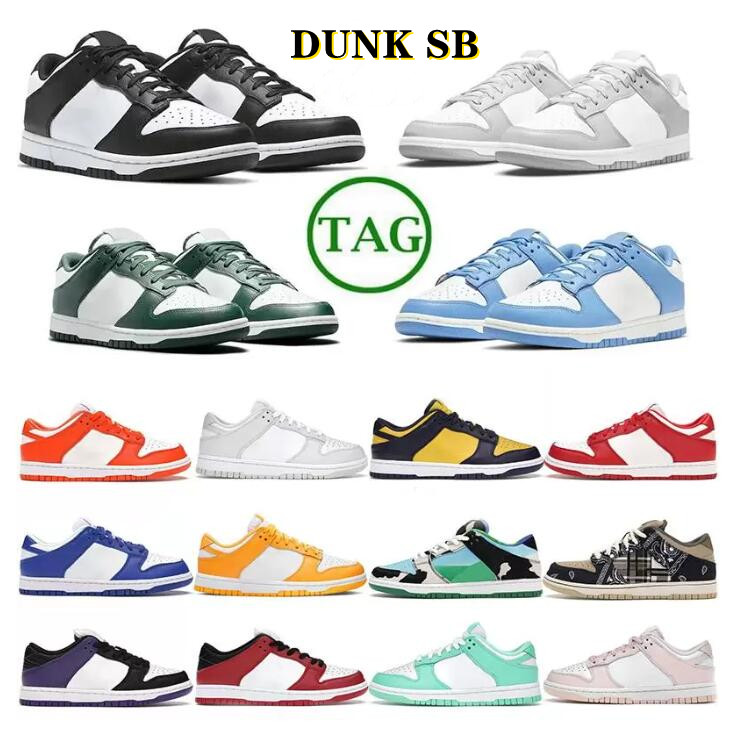 

Mens Women UNC Designer Casual Shoes SB Dunks Low Panda sneakers Syracuse Grey Fog University Red Varsity Green Womens Valentine's Day Chunky Dunky Sports Trainers, Please contact us