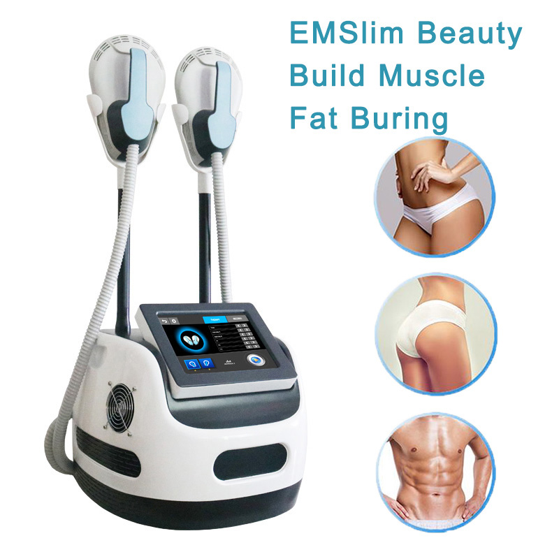 

Powerful EMSlim HI-EMT Slimming Machine EMS Electromagnetic Shaping Muscle Stimulation Fat Burning HIEMT Sculpting Cellulite Removal Spa Salon Muscle Training