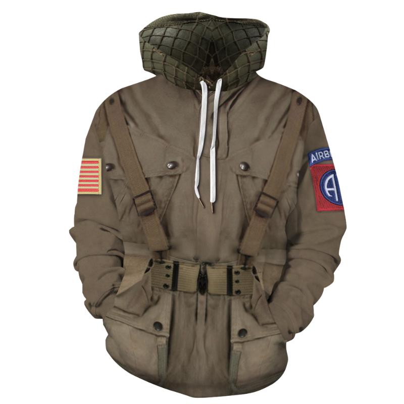 

Women' Hoodies & Sweatshirts Soldier Cosplay Hipster Winter Movie Role Hoody Unisex Hip Streetwear Harajuku Funny Tops Classic PulloversWom