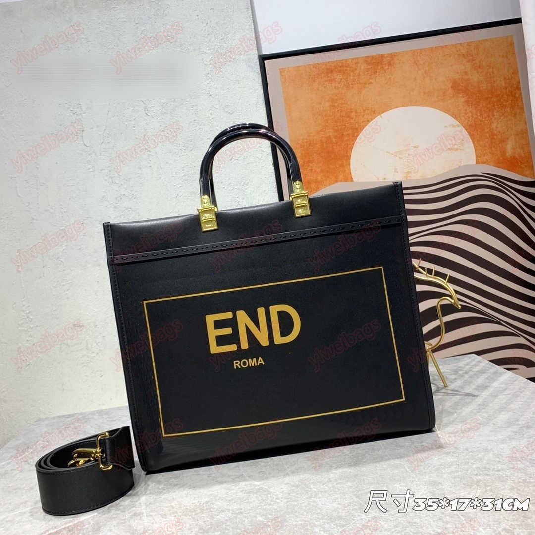 

2022 Large Tote Bag Fend Women Handbag Sunshine Totes Shoulder Bags Shopping Womens Designer F Luxury Handbags Cross Body Purses, 00