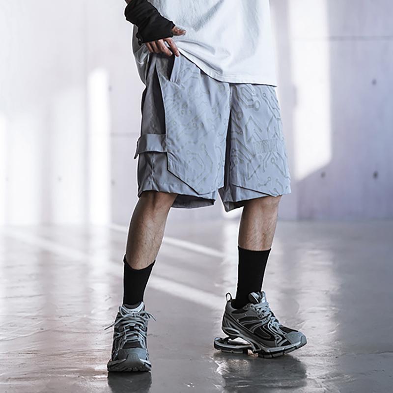 

Men's Shorts Streetwear Casual Summer Men Graphic ShortsMen's, Black