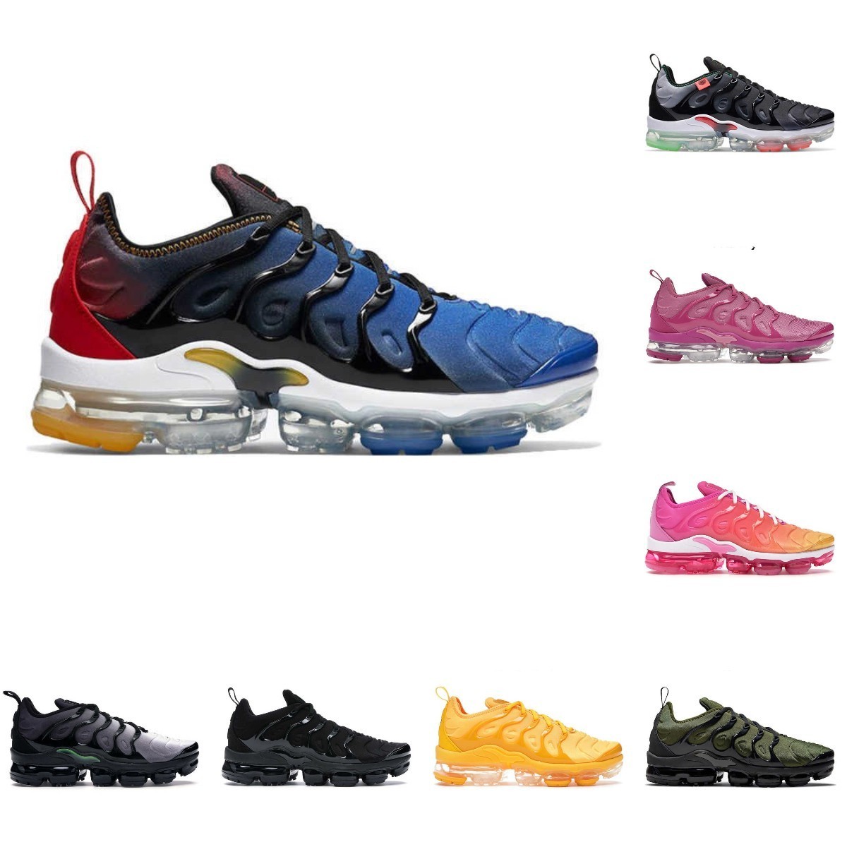 

2022 Griffey Tn Plus Men Women Casual Shoes Vapores Triple Trainer Airs Cushion Black Red Blue Royal Volt Fireberry Berry Psychic Pink Designer Sports Sneakers E58, Please contact us