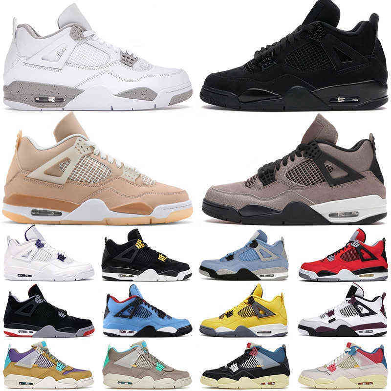 

dunks low Mens Outdoor shoes 4s jumpman 4 University Blue Black Cat Shimmer Fire Red White Oreo yellow Cool Grey men Sports sneakers 9DO8, No shoes