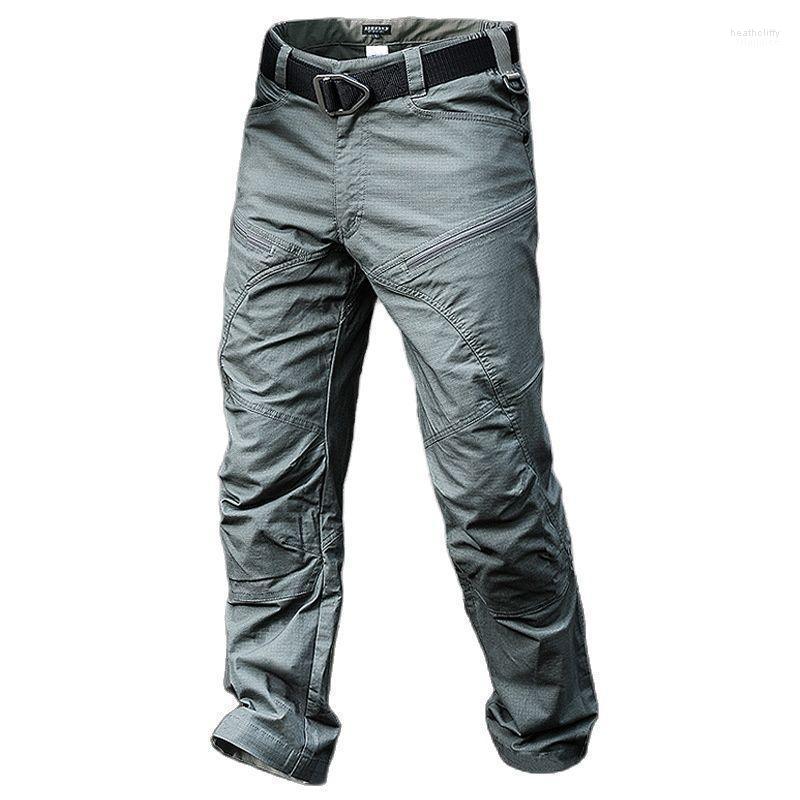 

Men' Pants Men Military Tactical Cargo Black Khaki Army Combat SWAT Rip-Stop TrousersMen' Heat22, Green