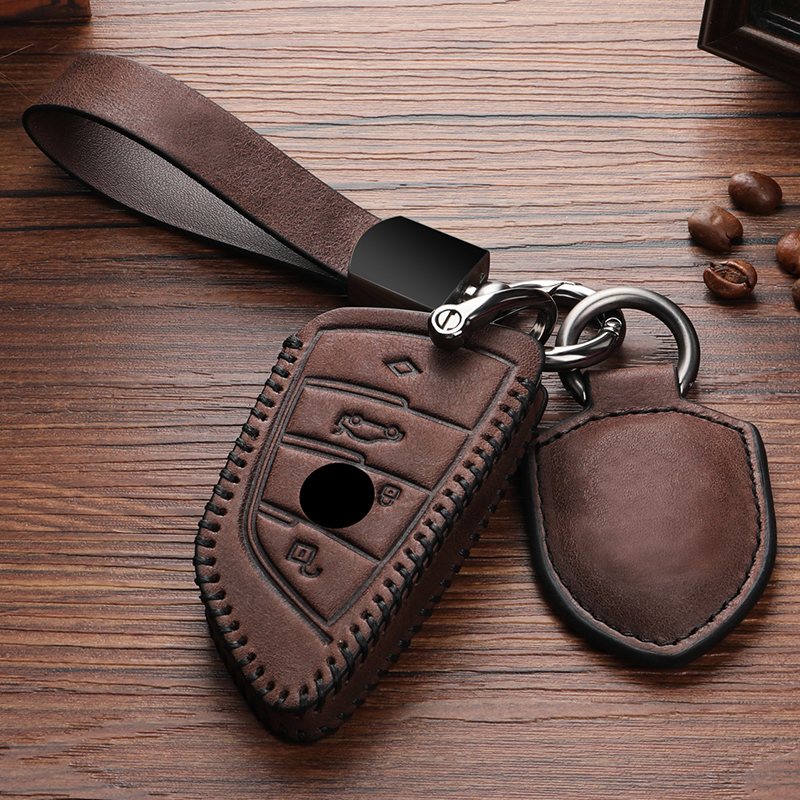 

Car Key Case For BMW x1 x3 x5 x6 X4 X7 M4 112 530 525 730 740 320li Key Chains Key Fob Cover Car Accessories