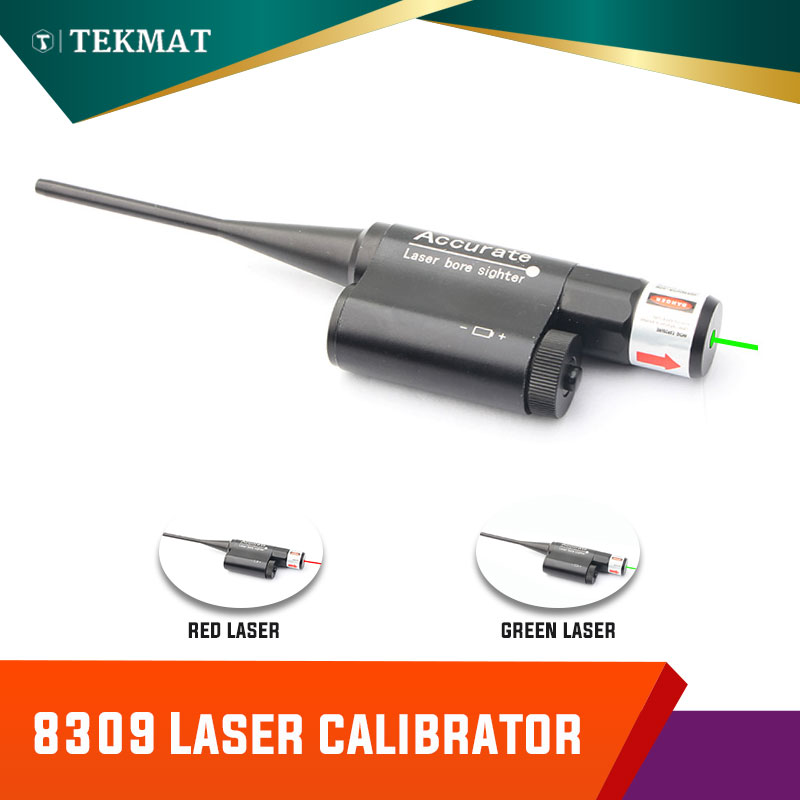 

Tekmat Scopes Universal Green Red Laser Bore Sight Hunting Rifles Pistol Barrel Boresighter Black Xhunter