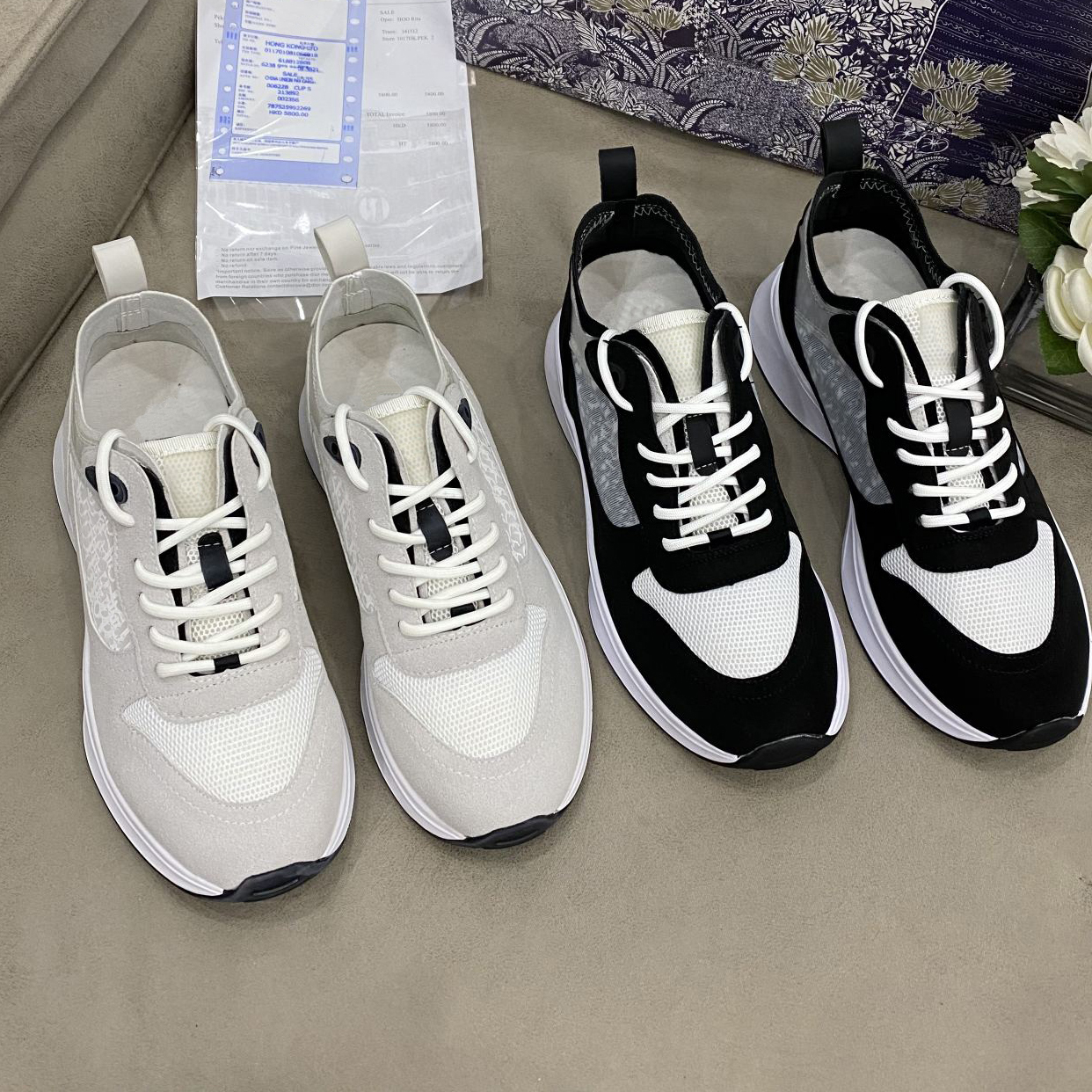 

2022 luxury designer women Oblique B25 Runner Sneaker Air Platform running Shoes Leather Mesh sports Trainers black white Suede Triple jogging fitness Casual Shoes, Do not choose;other color;contact me
