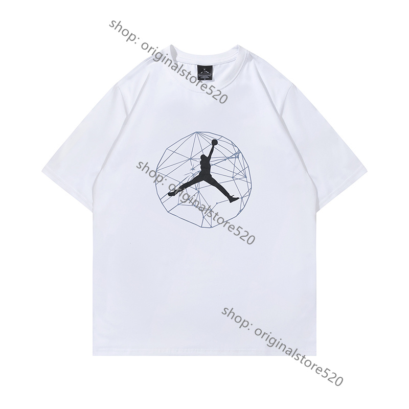 

Men's T Shirt High Tech fleece Quality t shirts Reflective luminous Trapeze Splash Print Crew Neck Cotton Loose Casual Tees Classic Short Sleeve B21, 1pcs button