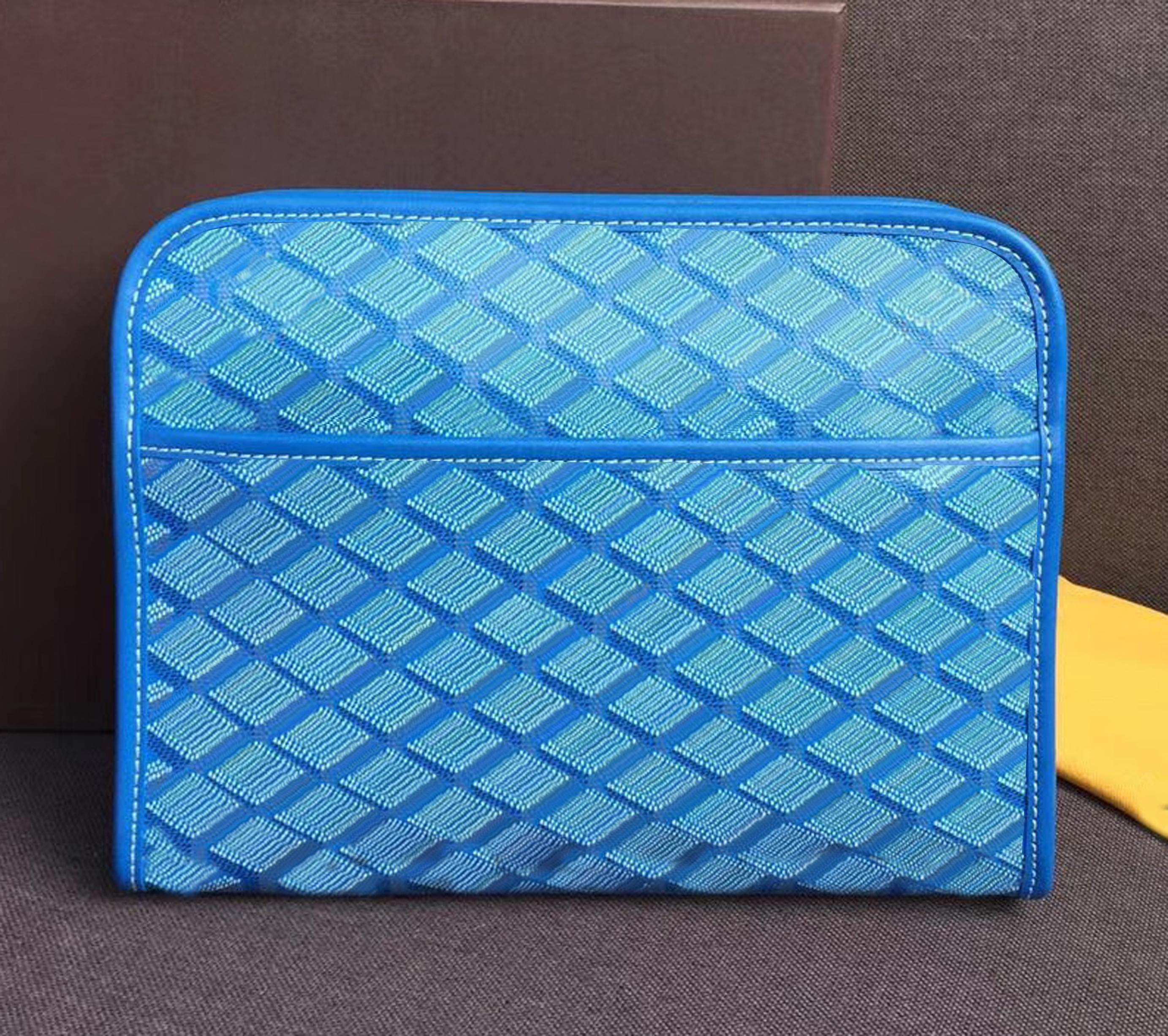 

Clutch Bags Women bag Highest quality Envelope package documents Toiletry Pouch Protection Makeup Clutch Cosmetic Card Holders A5, Orange