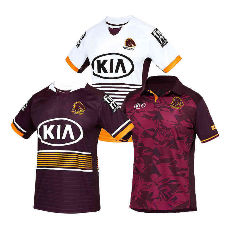 

Brisbane Broncos Home/Away Rugby Jersey Sport T-Shirt S-5XL, 2021 t-shirt