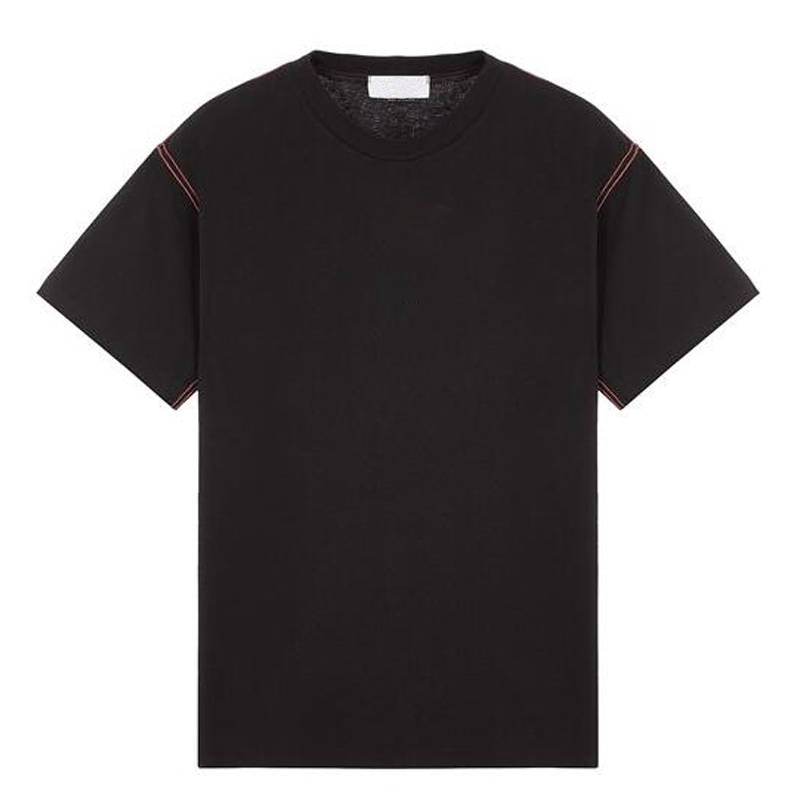 

886 Men's T-Shirts Short Sleeve Solid Color Youth Pullover Round Neck Bottoming Shirt, White-886