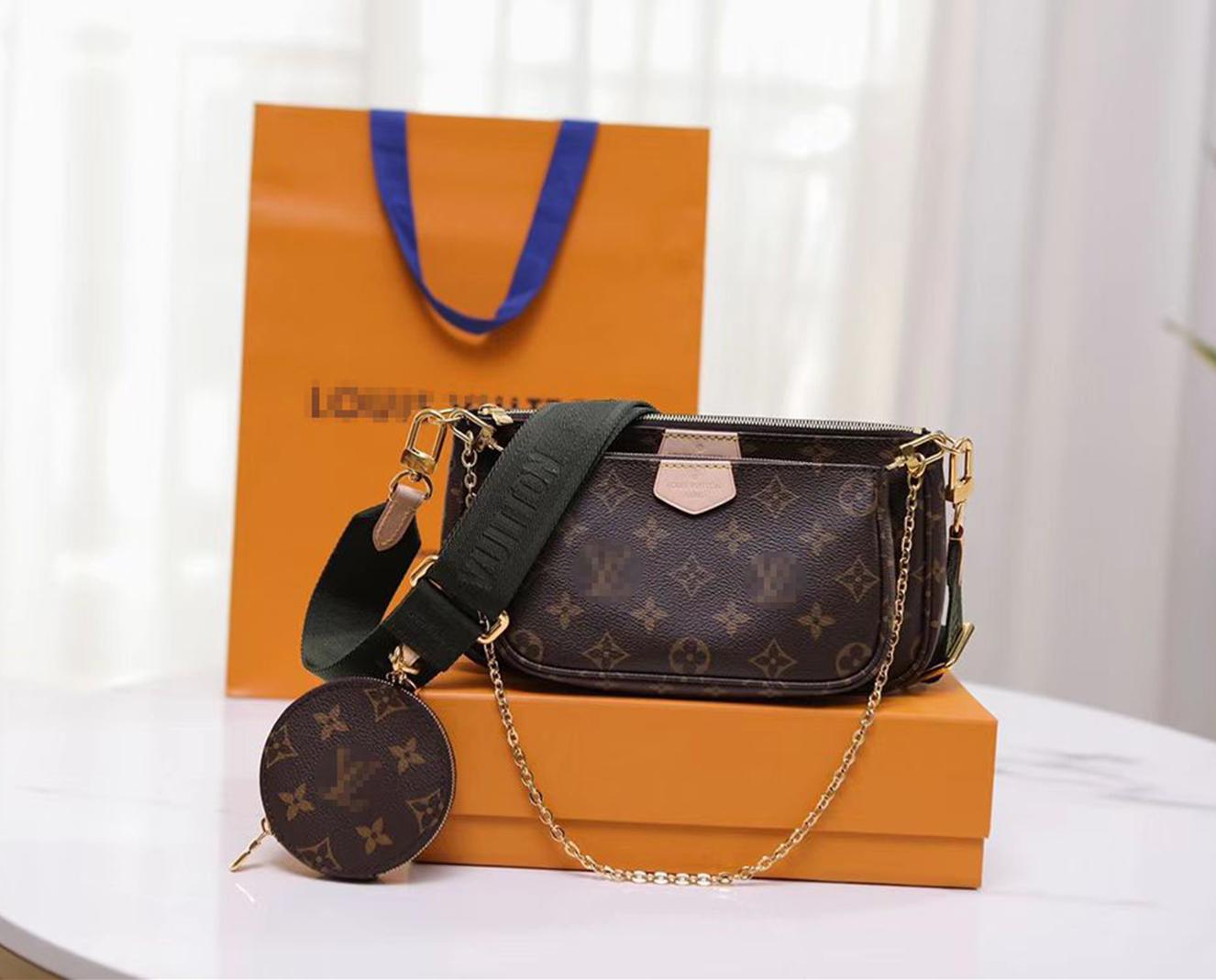 

M44813 originals shoulder bag designer handbag fashion woman crossbody wallet phone bags, Red