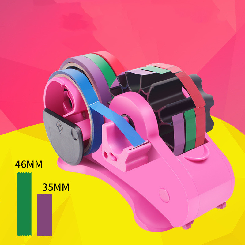 

Tape Dispenser Multiple Roll Heat Desk Tape Cutting Dispensers Fixed Length Cutter