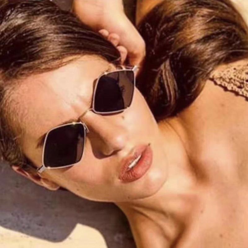 

Sunglasses Fashion Metal Women Vintage Men Classic Small Frame Female Sun Glasses Goggle Uv400 Ladies Oculos Gafas De SolSunglasses