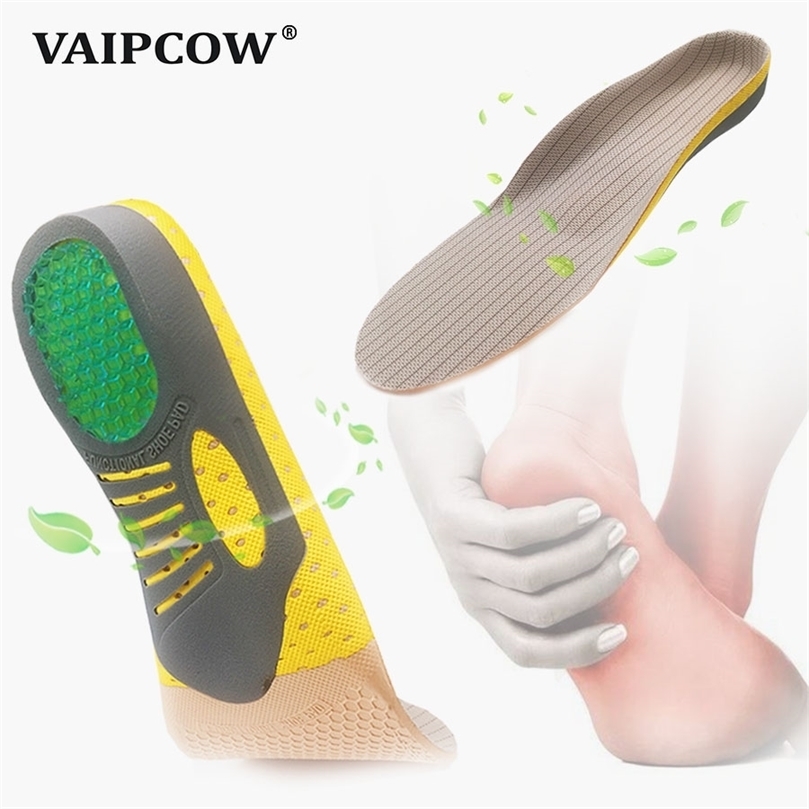 

PVC Orthopedic Insoles Ortics flat foot Health Sole Pad for Shoes insert Arch Support pad plantar fasciitis Feet Care 220611