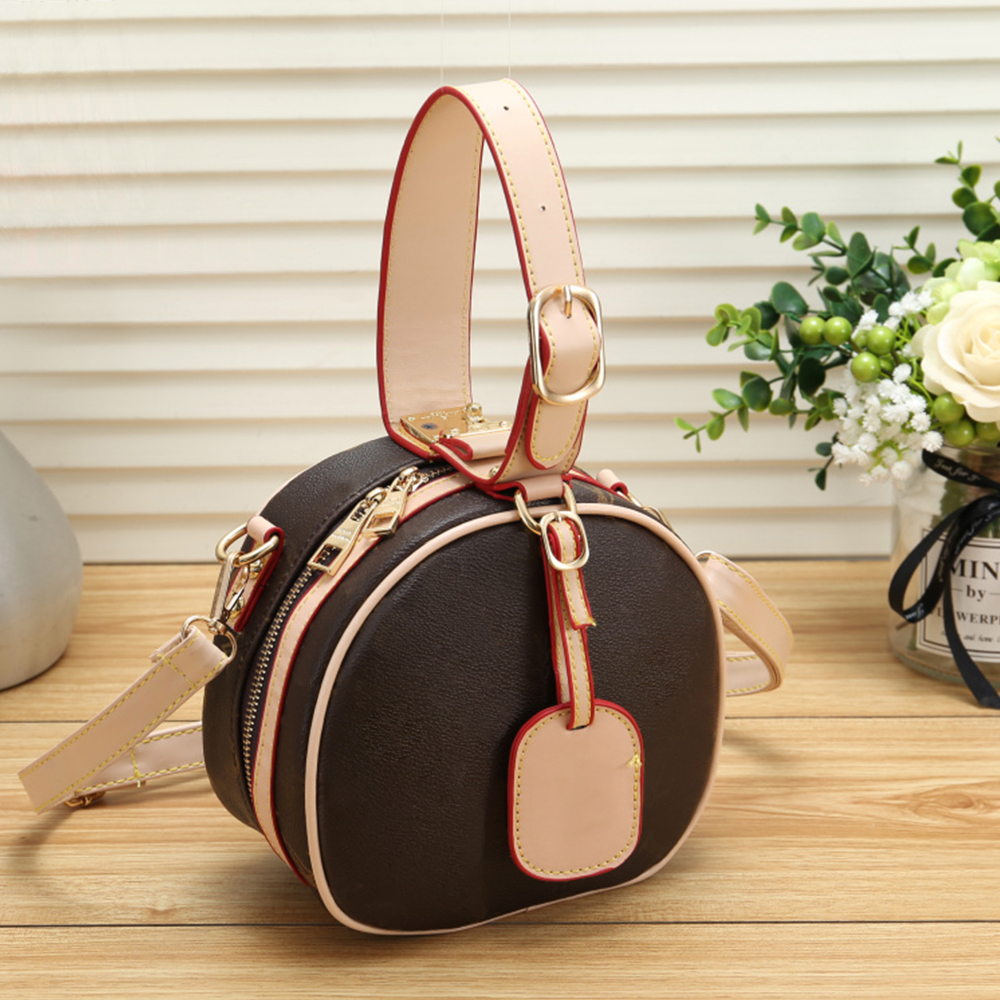 

Classic Designer Luxury Tote Bag Fashion Flower Leather Handbags Women Handbag Shoulder Bags Brown Wallets CrossbodyBag, A2