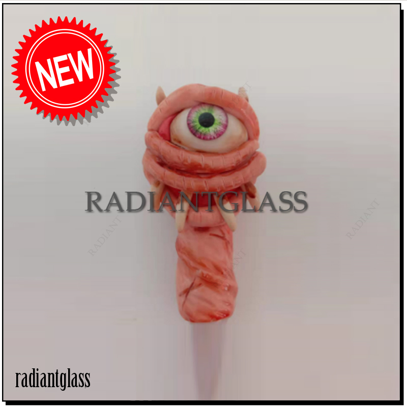 

4 inch 3D Novelty Handmade Glass Smoking Pipe Tobacco Hand Pipes Cigarette Mini Tubes Pipe