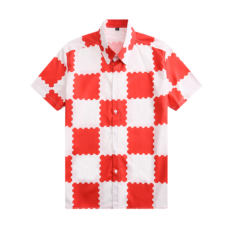 

Designers Bowling Shirts Mens Fashion Flower Hawaiian silk Business shirt Casual Shirts Men Slim Fit Short Sleeve Dress tee, 03