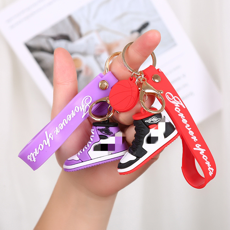 

Decompression Toy cute cartoon gift keychain set bag pendant sneakers keychain