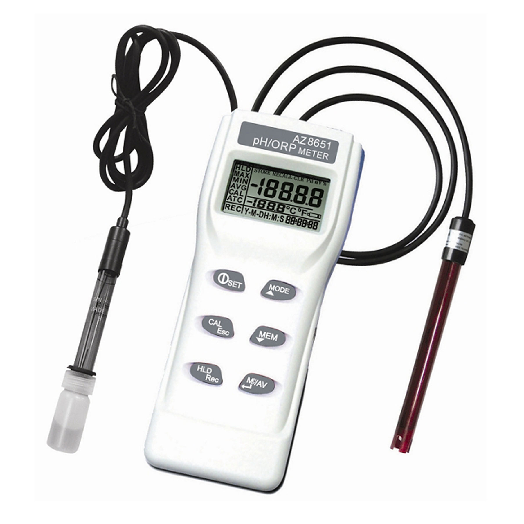 

Professional AZ8651 Digital Water Quality pH & ORP Meter Water Quality tester Oxidation-reduction potential (ORP) meter