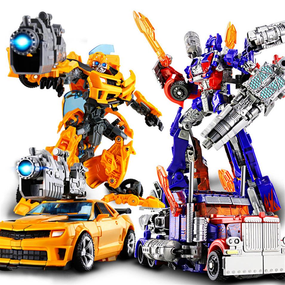 

20cm Transformation Toys Robot Car Alloy Plastic Action Figure Dinosaur Model Deformed Robocar Children Boy Gift262a, Black