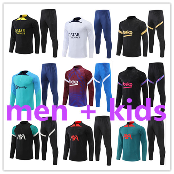 

Jersey de fc Barcelona camiseta retro 22 23 jerseys tracksuit training survetement chandal kit 2023 football men and kids